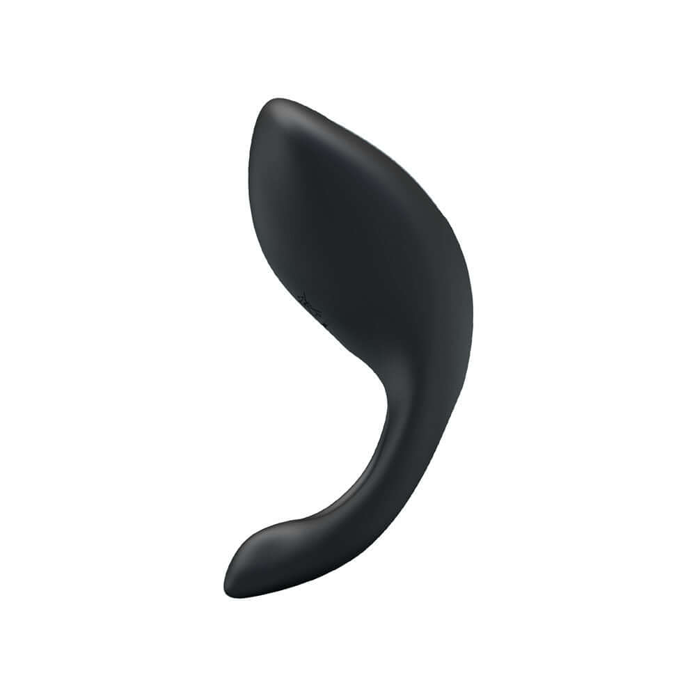 Party Up KING Rechargeable Cock Ring - Black USB Rechargeable Cock Ring
